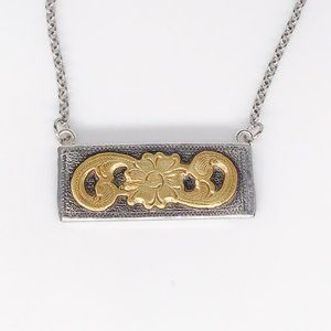 Bar Necklace, Western Necklace